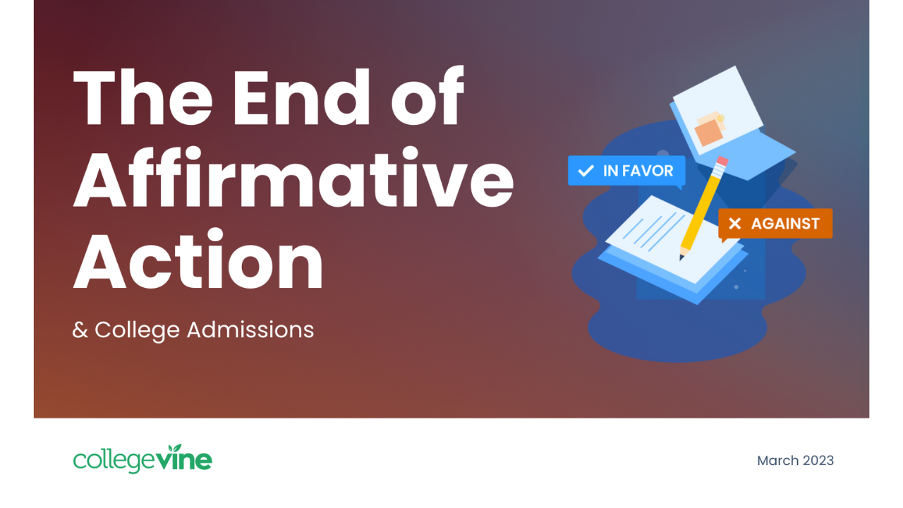 CollegeVine Affirmative Action Webinar